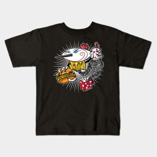 Jack in the Box with Burger and Soda Kids T-Shirt